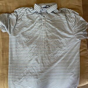 Striped FootJoy Polo XXL